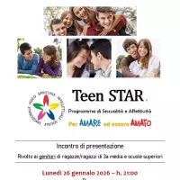 Presentazione percorso Teen Star